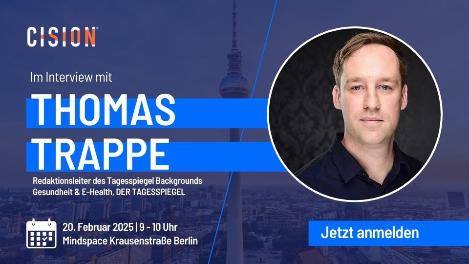 CISION Meets... Thomas Trappe (Tagesspiegel)